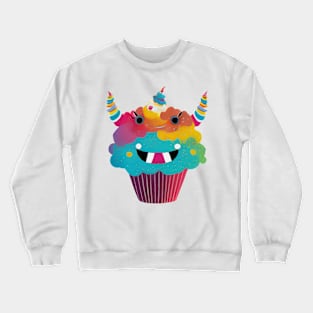 Cupcake Monster Crewneck Sweatshirt